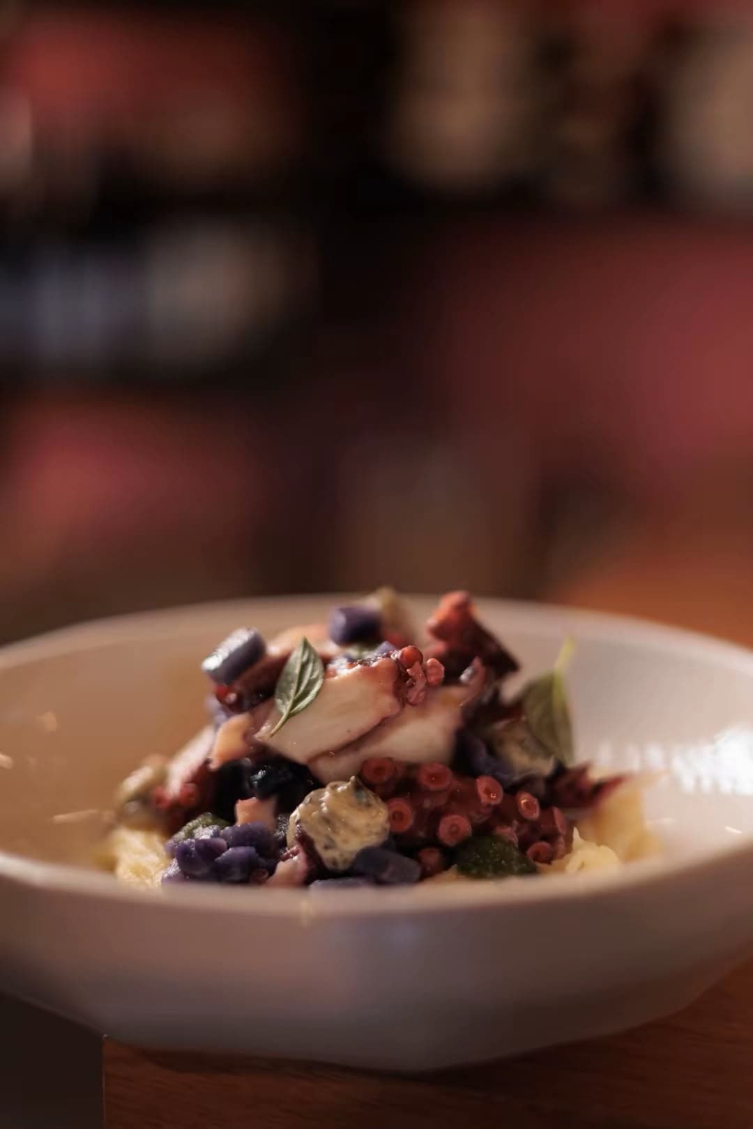 Insalata di polpo con salsa verde